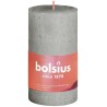 Bougie bloc rustique Bolsius collection Shine 100/50 Foggy Green - Misty Green