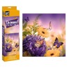 Craft ID Diamond Painting papillons dans un champ de fleurs 30x30cm