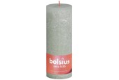 Bolsius Rustiek  stompkaars Shine collection 190/68 Foggy Green -Mistig Groen