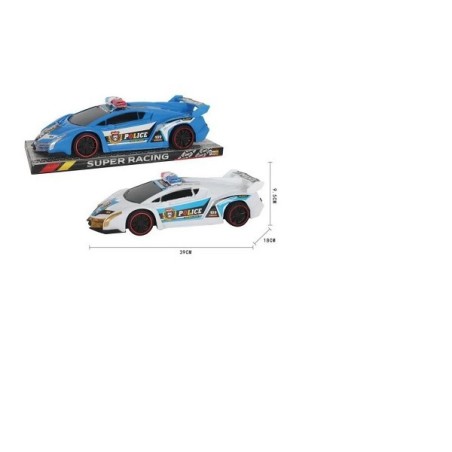 Politieauto frictie 40cm