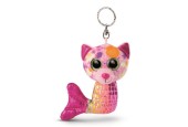 NICI Glubschis porte-clés Chat Sirène Aqua-marie 11cm