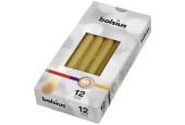 Bolsius Gotische kaars 245/24 12 stuks goud