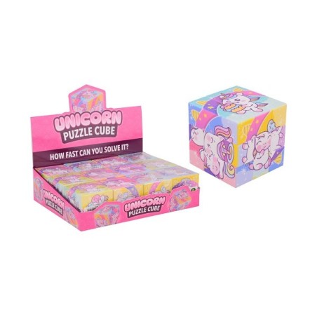 Cube puzzle licorne