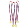 Lot de 4 Médailles Ø 3,5cm