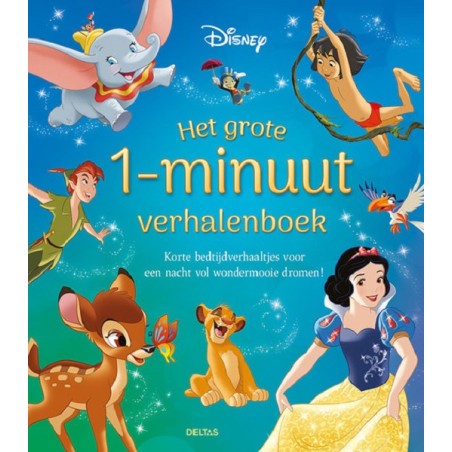 Deltas Disney le grand livre d'histoires d'1 minute