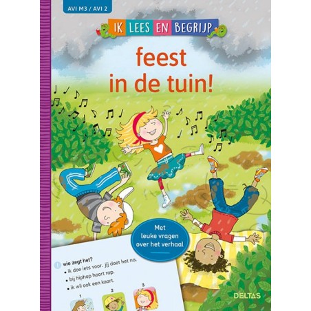 Deltas Ik lees en begrijp - Feest in de tuin (AVI M3/AVI 2)