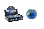 John Toy Globe Glitter Stuiterbal 65mm