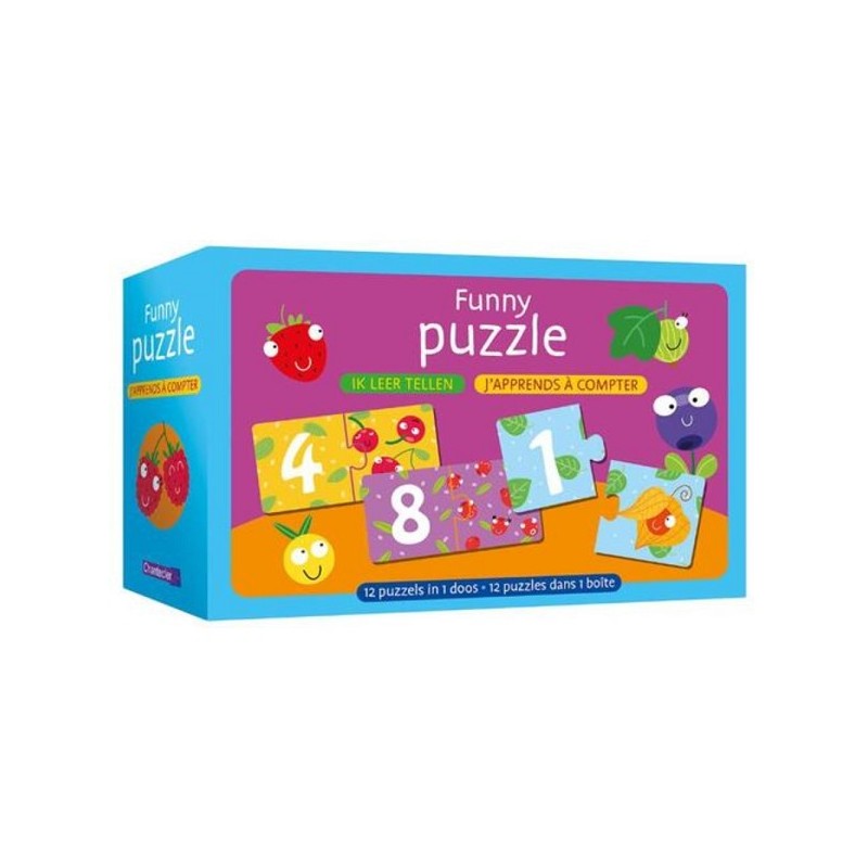 Deltas Puzzle amusant - J'apprends à compter