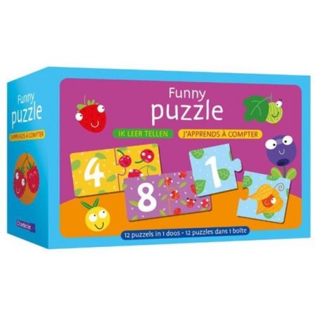 Deltas Funny puzzle - Ik leer tellen
