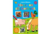Deltas Chers animaux, livre de coloriage et d'autocollants (3-5 ans)