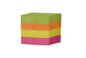 Top Write Memoblok Mini Zelfklevend 4x4x4cm Gekleurd