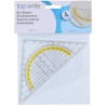 Géotriangle d'écriture supérieur 14 cm
