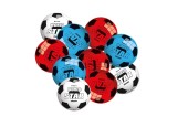 Voetbal World Star (carbidbal) 22cm Zak A 10 Stuks Mixed Kleurenbr