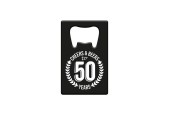 Paperdreams Ouvre-bouteille en métal - 50 ans