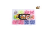 Soft Loom Bands met 180 soft looms en 15 clips