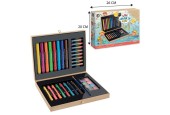 Grafix Color coffret bois 33 pièces 26x20x4cm