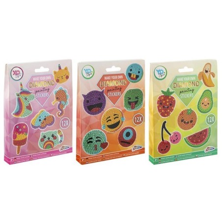 Autocollants Grafix Diamond Painting pack de 12 pièces