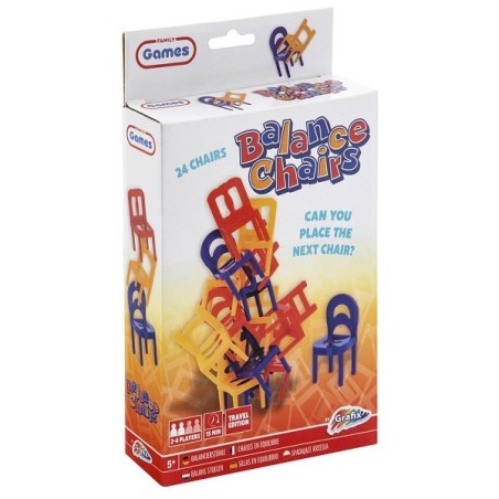 Jeu de voyage chaises empilables Grafix