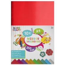 Grafix Miroir Carton A4 10 feuilles