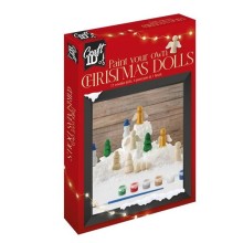 Craft ID Peignez vos propres poupées de Noël en bois