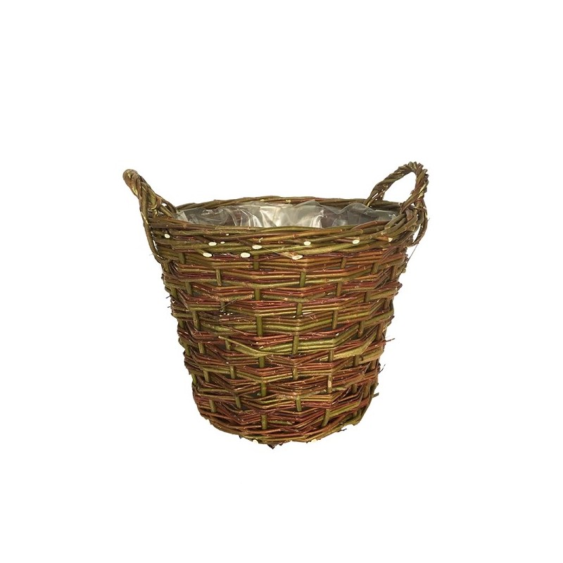 Panier à bulbes de fleurs saule 42x42x38 cm