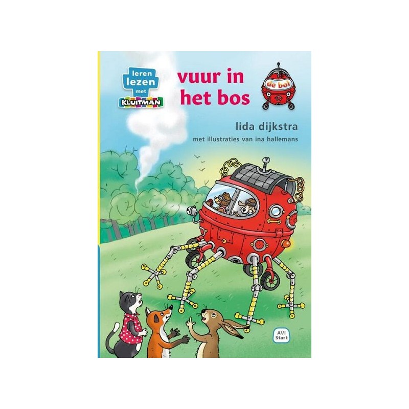 Kluitman Vuur in het bos (AVI Start)