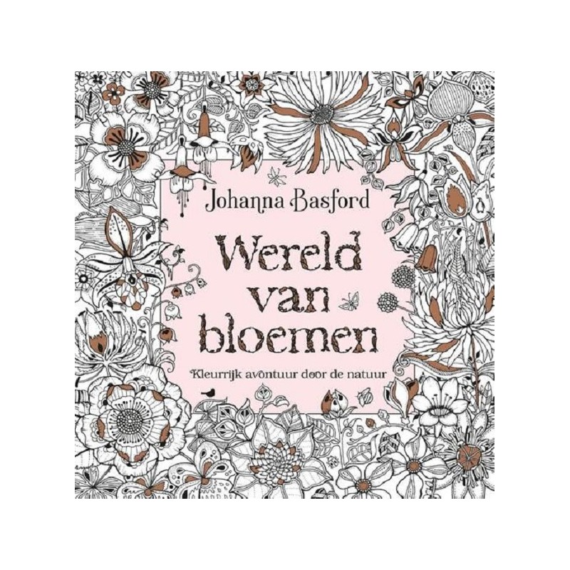 Kleurboek Wereld van bloemen