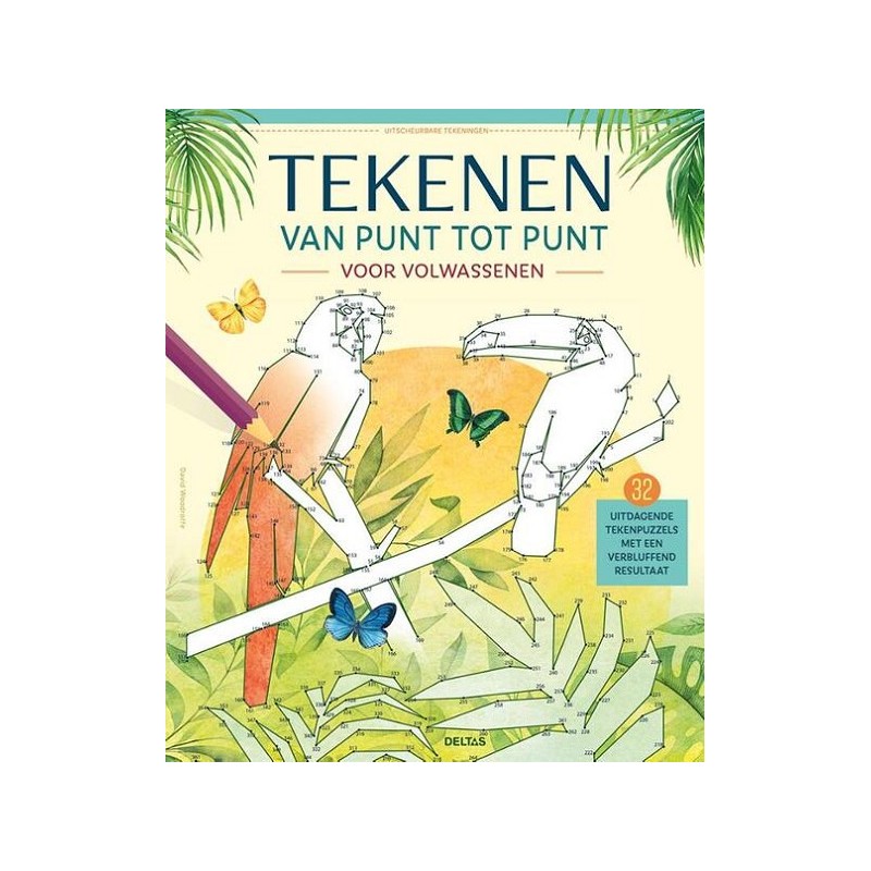 Dessin point à point Deltas pour adultes