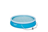 Piscine Bestway FastSet 366x76cm + pompe 12Volt