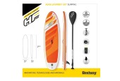 Hydro-Force Aqua Journey SUP peddelboard 274x76x12cm Set incl. peddel