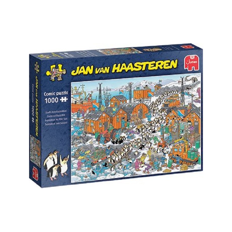 Jumbo Jan van Haasteren puzzel Zuidpool expeditie 1000 stukjes