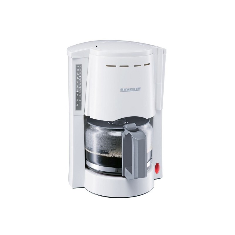 Severin KA4478 Filter koffiezettapparaat 10 kops wit/grijs 800W