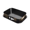 Berlingerhaus springvorm rechthoek 39 cm x 27 cm zwart met titan non-stick coating anti kleef