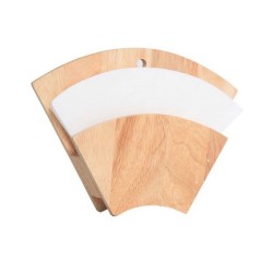 Cosy&Trendy Koffiefilterhouder Rubberwood 16x4x22cm