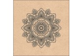 Serviettes Ambiente 33x33cm Mandala Nature 20 pièces