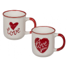 Koffiemok I Love You / Love Ø7,5x8cm