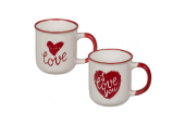 Tasse à café Je t'aime / Amour Ø7,5x8cm