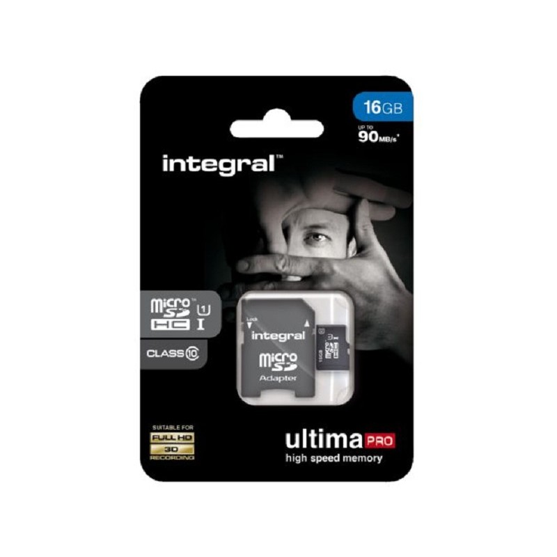 Carte mémoire Micro SD intégrée 16 Go