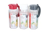 Alpina Carafe en verre 1,5L avec couvercle en plastique