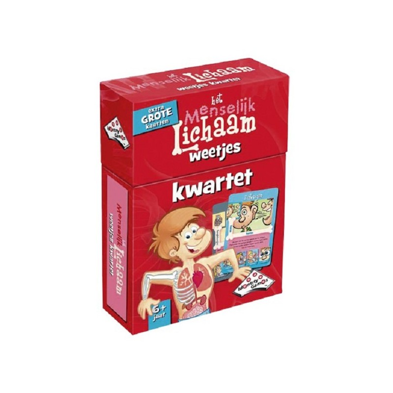 IdentityGames Weetjes kwartet Menselijk Lichaam