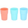 Set de gobelets en plastique 3 pièces Ø8,3x12cm