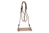 Balançoire bois 40x16cm Longueur corde 210cm