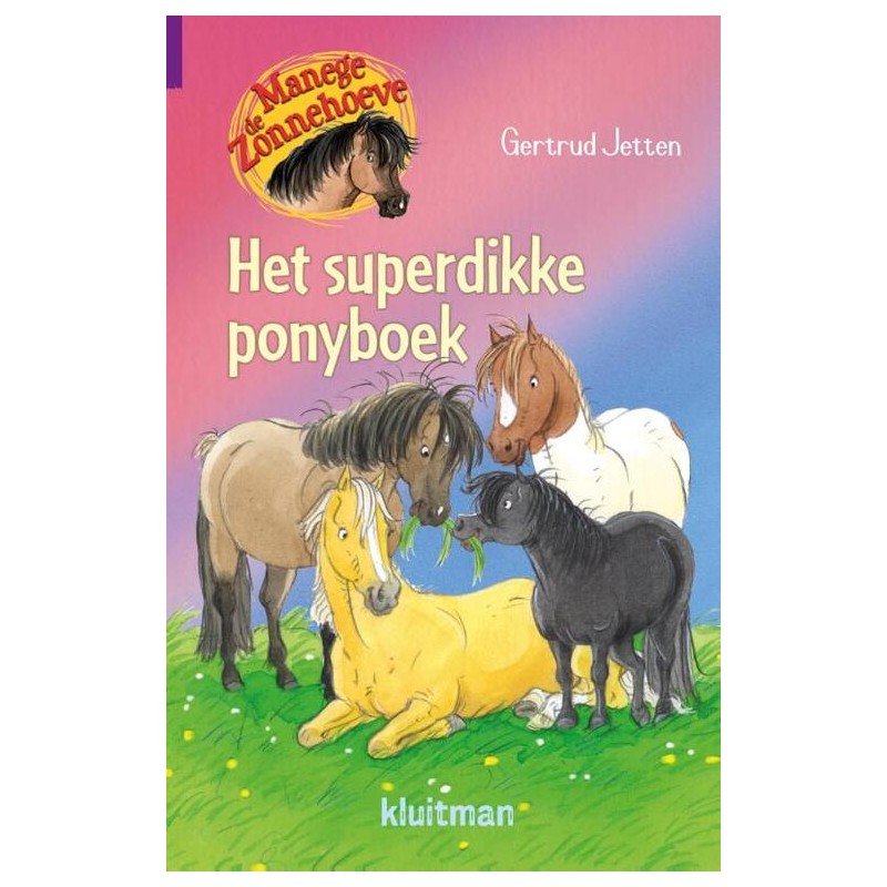 Kluitman Le livre de poney super épais