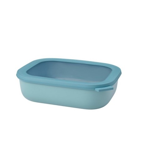 Mepal Multibowl cirqula rectangulaire 2000ml - vert nordique 24,9x19,8,7cm