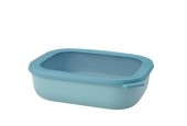 Mepal Multikom cirqula rechthoekig 2000ml - nordic green 24,9x19,8,7cm