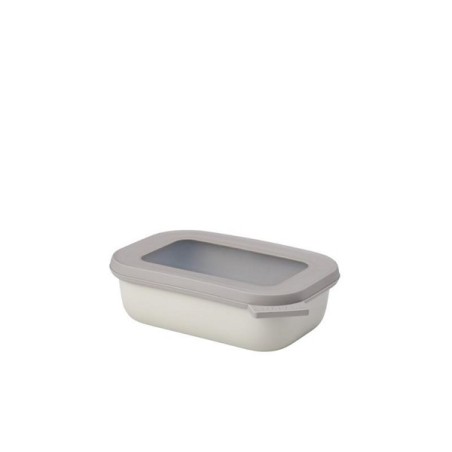 Mepal Multibowl cirqula rectangulaire 500ml - blanc nordique 17,6x12,6x5,1cm