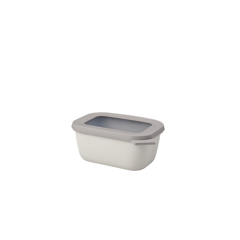 Mepal Multibowl cirqula rectangulaire 750ml - blanc nordique 17,6x12,6x7,5cm
