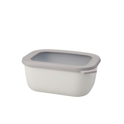 Mepal Multibowl cirqula rectangulaire 1500ml - blanc nordique 21,2x16,2x8,9cm