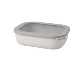 Mepal Multikom cirqula rechthoekig 2000ml - nordic white 24,9x19,8,7cm