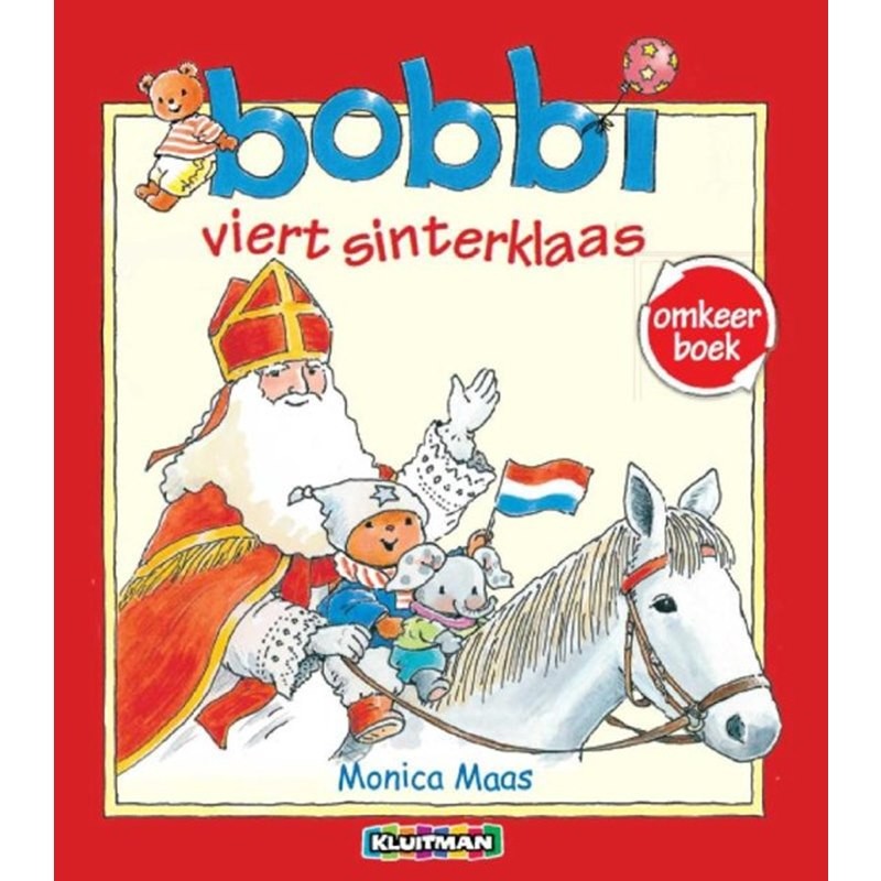 Le livre d'inversion de Kluitman Bobbi célèbre Sinterklaas/Noël
